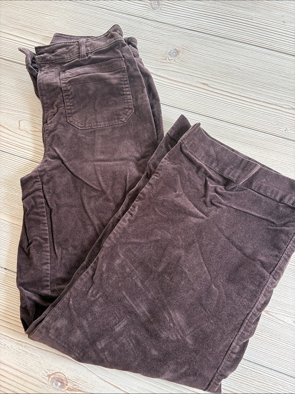 Loft Corduroy Jeans in Dark Brown